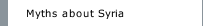 Myths about Syria
