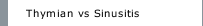 Thymian vs Sinusitis