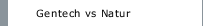 Gentech vs Natur