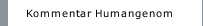 Kommentar Humangenom